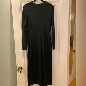 NWT vince brand black long sleeve dress. Size medium